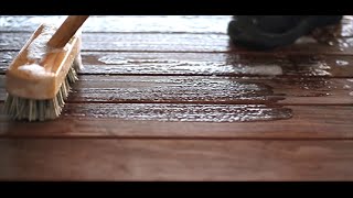 How to prepare a deck for coating