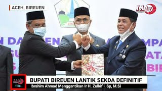 Suasana Proses Pelantikan Sekda Baru