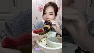 🧊❄️🥶Mukbang ice/ice Asmr/eating ice/sound crunchy