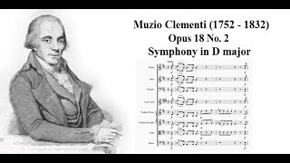 Clementi Op. 18 No. 2 - Symphony in D major