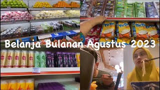 BELANJA BULANAN IBU RUMAH TANGGA ‼️ Makan Dulu Biar Kuat 🍜