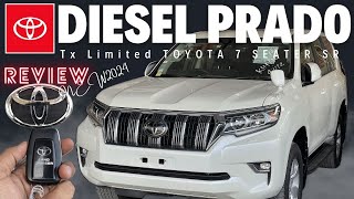 Dive into Luxury: 2018 Pearl White Diesel Prado TX Limited Review on Cars WARZ