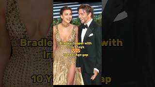 Bradley Cooper with Irina Shayk 10 year age gap #shorts #bradleycooper #youtubeshorts #irinashayk