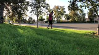 Billy Candelaria Slacklining With Zen Monkey Slacklines