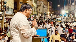 Bahadurpura mein Jalsa-e-Aam se Syed Sohail Quadri AIMIM PatherGatti Corporator ka khitaab