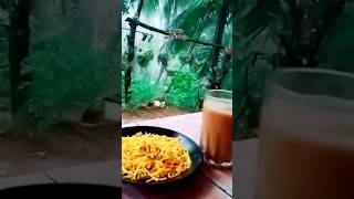 !ആഹാ അന്തസ്! നല്ല മഴയും ചൂട് ചായയും #tealover #chaya #eveningvibes  #rain #satisfying #song #love