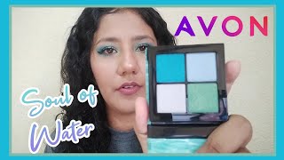 Paleta de sombras Soul of Water de Avon