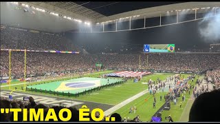 TIMAO EO EAGLES X PACKERS NFL NEO QUIMICA ARENA SAO PAULO GAME BRASIL