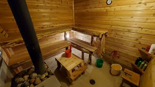 Sauna step stool