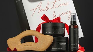 Антицелюлітний набір продуктів для масажу тіла Ambitious&Sexy від BLACKTOUCH