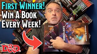 Win a Free D&D 2024 Player Handbook Every Week! First Week's Winners Announced!