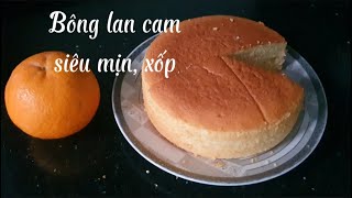 Bánh bông lan cam