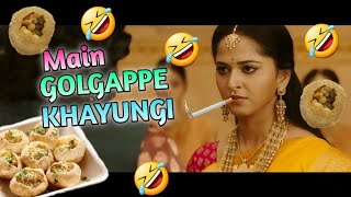 Main GOLGAPPE KHAYUNGI 🤣🤣 FUNNY DUBBING VIDEO #golgappa #bahubali99