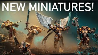 FIRST IMPRESSIONS! NEW Sanguinor and Sanguinary Guard Miniatures for the Blood Angels!