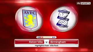 Aston Villa vs Birmingham 1 0 Full Highlights Championship 23 04 2017