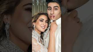 Sara Ali Khan with brother Ibrahim Khan👌💞🥰#family 👌#vikaskshorts #saraalikhan #saifalikhan 💞🥰👌