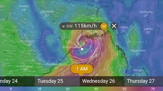 Yaas Cyclone live tracking by satellite | Ghurni jhor live in west bengal | Ghurni jhor west bengal