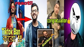 BB ki Vines React On CarryMinati | Kunal Kamra Reply to CarryMinati fans | Tiktok Ban? | Angry prash