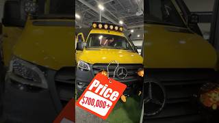 $700K Camper Van! 🚐💰Luxury Yellow Sprinter From Rogue Van Company 2023 SEMA Show