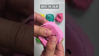 shorts Clay Cracking Guess the Color Emoticons 2 ASMR