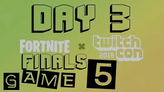 Fortnite Fall Skirmish Finals GAME 5