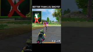 Better Than LOL Emote 🔥 Best Gun Skin For Trolling Enemies Free Fire #tricks #newtrick #shorts