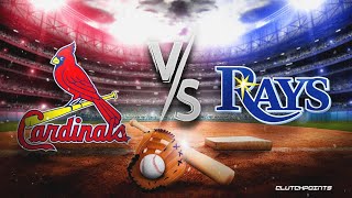 Cardinals vs Rays prediction