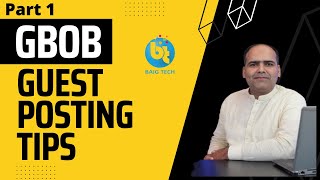 How To Start GBOB || How to Start Guest Posting || Guest Blogs || Earn Money Online Latest 2022