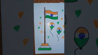 78 independence day Drawing, india flag Drawing, #drawing #meetvils