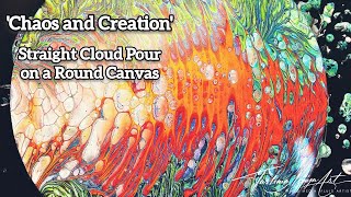 179 MUST SEE Wandering Cloud Pour Effect! Fluid Art Technique 'Chaos and Creation'