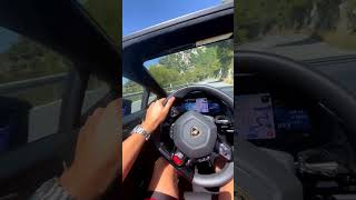 POV Lamborghini Huracan cabriolet #shorts #cars #carslover #lamborghini