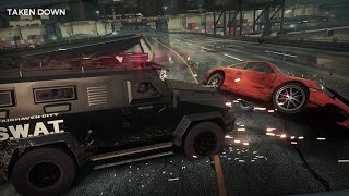 ARMA 3 Cinematic Creator Plays Need For Speed: Most Wanted Crazy Police Chase! (Busted)