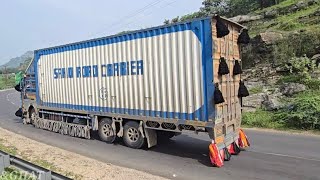 ईस चतीये हरकत देखना घाट मे  !! Indian Havy Truck #ashokleylandtrucks #trending #viral