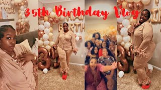 35th Birthday Vlog | Game Night | Lots of fun | Plus Size Vlogger | Quiara B