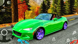 Mazda MX Car Drive Mountain Road - Car Parking Multiplayer - Car Game Android Gameplays part 1