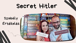 Erős téma, könnyed játék: Secret Hitler társasjáték játékbemutató és szabályismertető