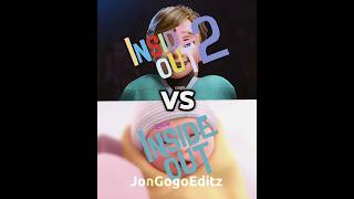 Inside Out vs Inside Out 2 (In Terms Of Writing) #shorts #insideout2 #edit