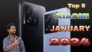 Xiaomi Top 5 Upcoming Mobiles in JANUARY 2024#entrystart