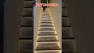 Staircase lighting #stairlighting #automation #staircase #stairs