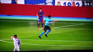 Real Madrid 2 Barcelona 1 Fifa 2023 Nintendo Swich Leyenda #centrohistorico #elsalvador