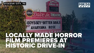 Locally made horror film premieres at historic drive-in