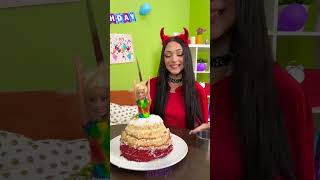 Demon Baker 🎂 How This Fiend Created the Perfect Doll Cake! #craft #diy #idea