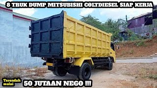 HARGA TRUK DUMP MITSUBISHI COLTDIESEL BEKAS MULAI 50 JUTAAN NEGO || UPDATE TERBARU 2023 || JUAL BELI