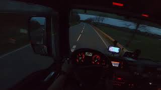 POV Driving TGX 18.440 #2 Deutschland,Morning drive