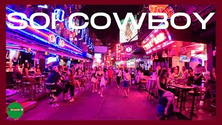 Soi Cowboy Street | Bangkok Happy hub | Tourist Night life Zone | Thailand | Walking tour