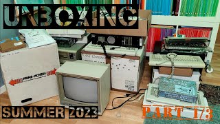 Summer 2023 unboxing video - Part 1/3