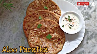 Aloo Paratha | Punjabi Aloo Paratha Recipe | আলুর পরোটা | Aloo ka Paratha | Potato Stuffed Paratha.