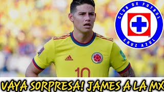 ¿JAMES RODRIGUEZ FICHARA por el  CRUZ AZUL de la MX? INFORMATE AQUI