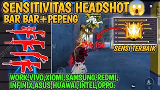 100%HEADSHOT SEMUA HP🎯⚙️Sensitivitas FF Auto Headshot 2024 || Sensitivitas Setelah Update 2024