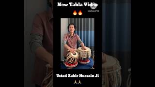 Tabla Meastro Ustad Zakir Hussain New Tabla Video 2024 🔥🔥 #shorts #zakirhussain #tabla #trending